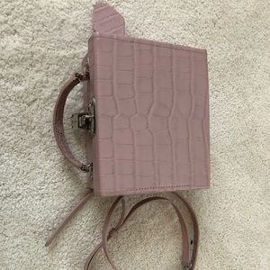 Pop & Suki bag in Mauve Croc